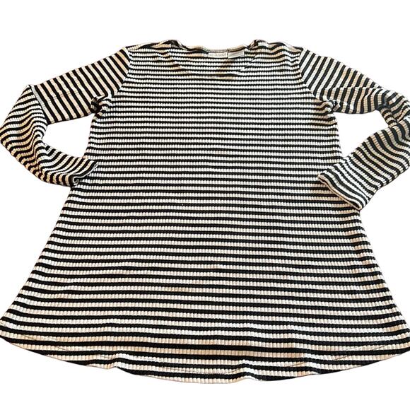 Dividends Maternity Striped Knit Top Woman Size Medium Vintage Y2K - Picture 5 of 7
